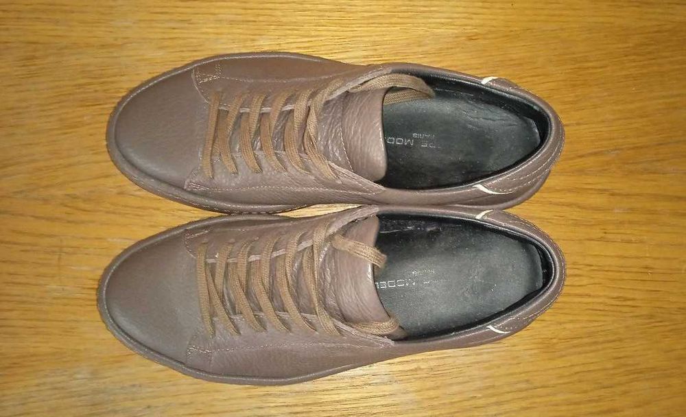 Кеды PHILIPPE MODEL кожаные Италия