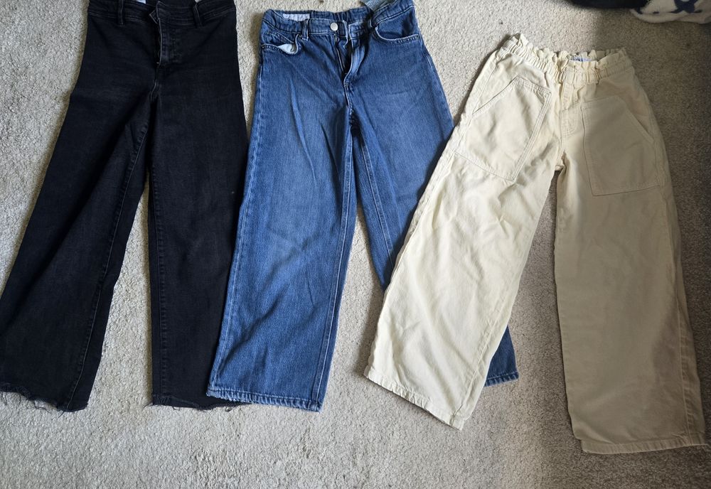 Spodnie jeansowe Zara rozm 140/146