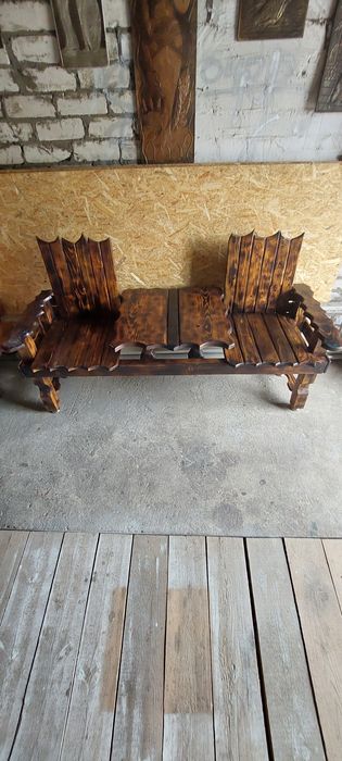 Деревянная лавка