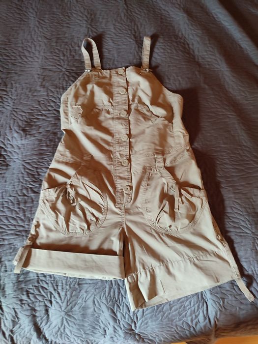 Spodenki ogrodniczki damskie