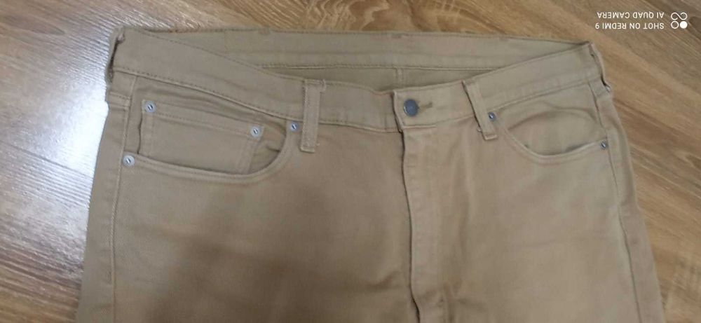 Męskie spodnie jeansy Levis Levi's 514 W40L32 40X32 40/32