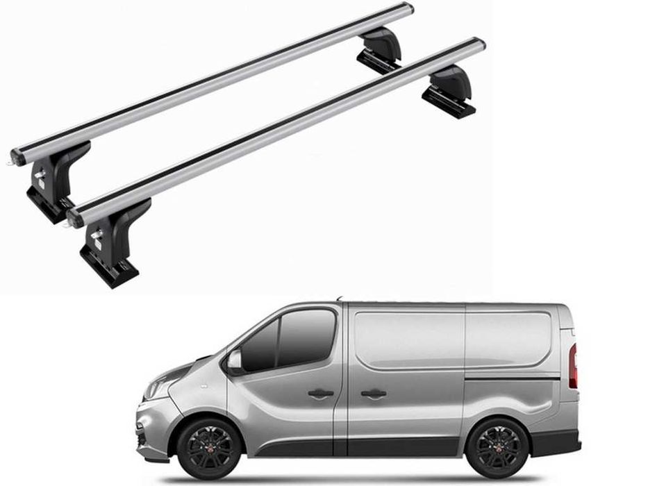 Bagażnik dachowy Fiat TALENTO od 2016 do 2024 Van bazowy belki relingi