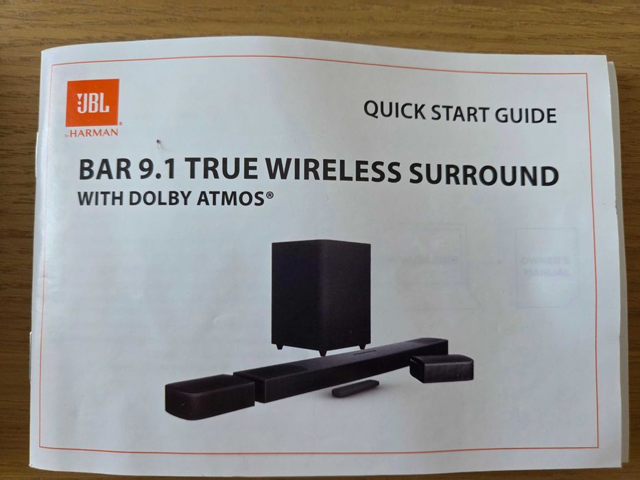 JBL Soundbar 9.1 Atmos Chromecast Airpley 2 WIFI 820W