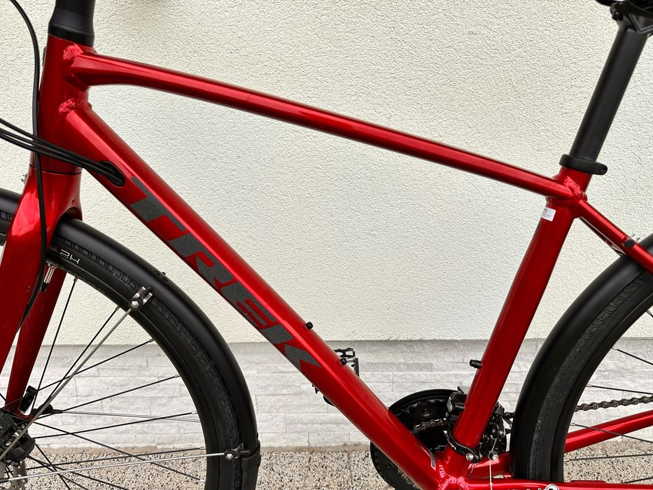 Rower TREK FX3 - szosowy, gravel, Alu-karbon, Shimano, hamulce tarczowe