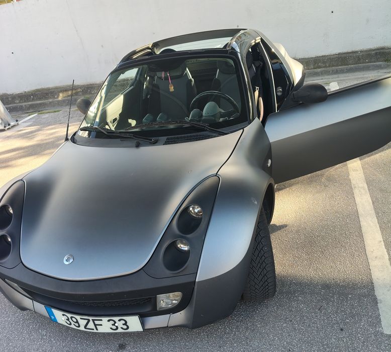 Smart Roadster Cabrio Cinza/Preto matte