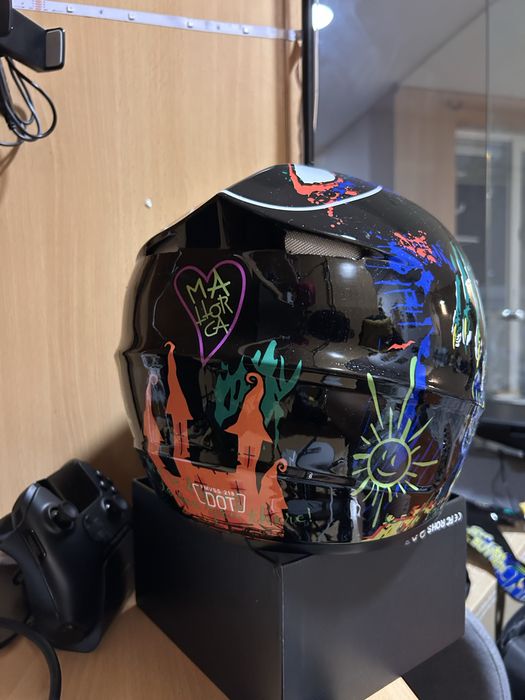 capacete moto cross M