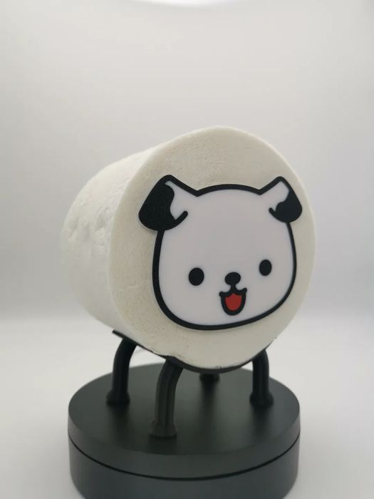 Suporte de Rolos Higiénicos Gatinho