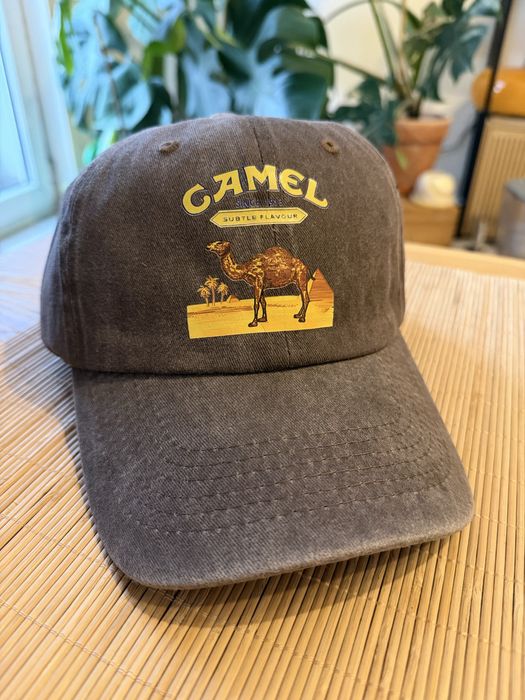 Czapka z daszkiem Camel Vintage Retro Dad Hat Washed