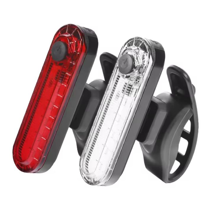 Komplet oświetlenia do roweru LED USB 30g 4 tryby 330mA Komplet a'2