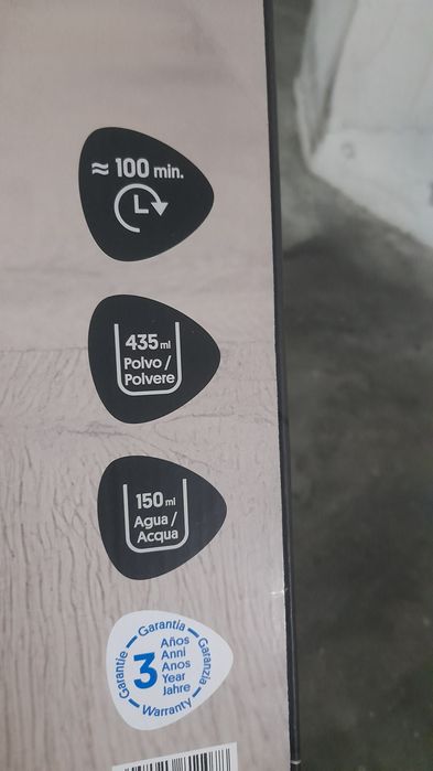 Aspirador automático inteligente.