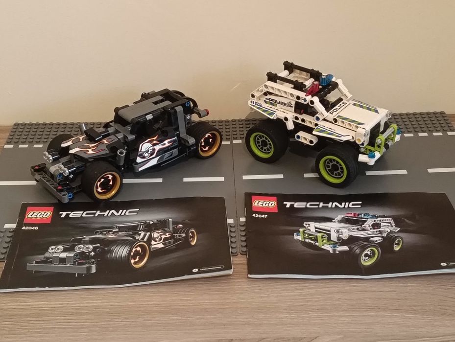 Legos Technic completos e instruções