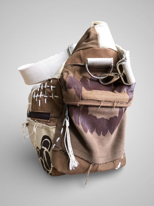 винтаж сумка через плече ручной работы