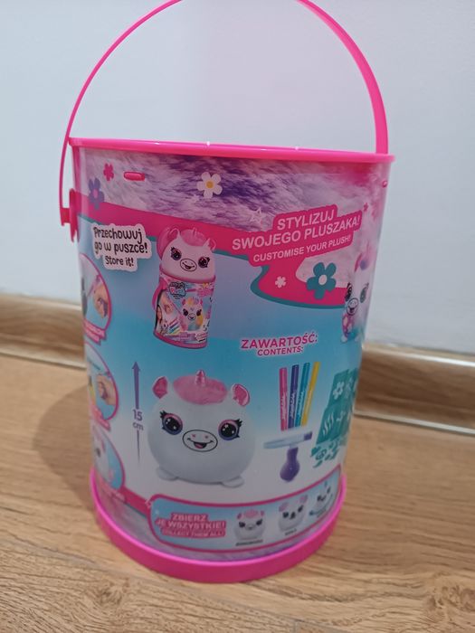 Airbrush Plush Kwiecista zabawa JEDNOROŻEC Maskotka do malowania