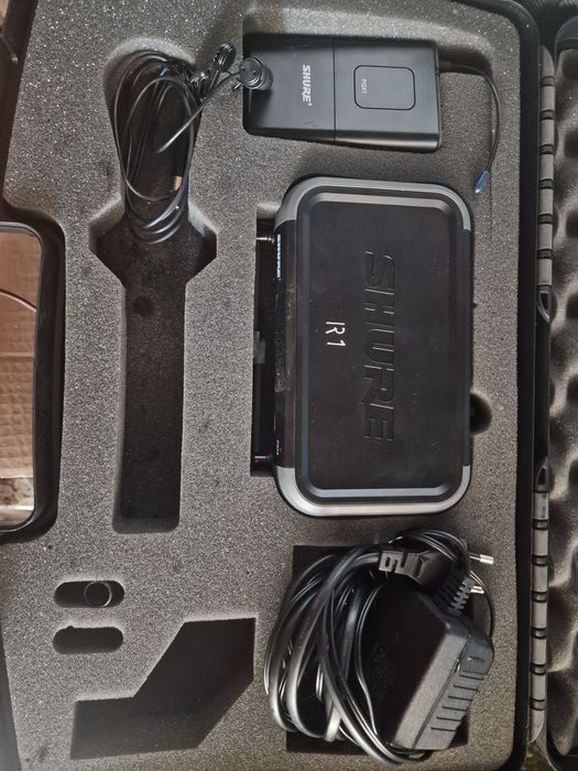 Microfone shure  lapela