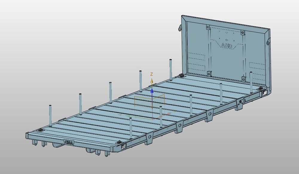 Plataforma porta máquinas | Estrado Ampliroll | Polibenne