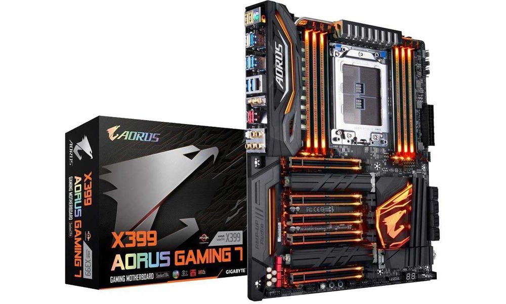 Gigabyte X399 AORUS Gaming 7 + NH-U14S + AMD Threadripper 1920X BOX