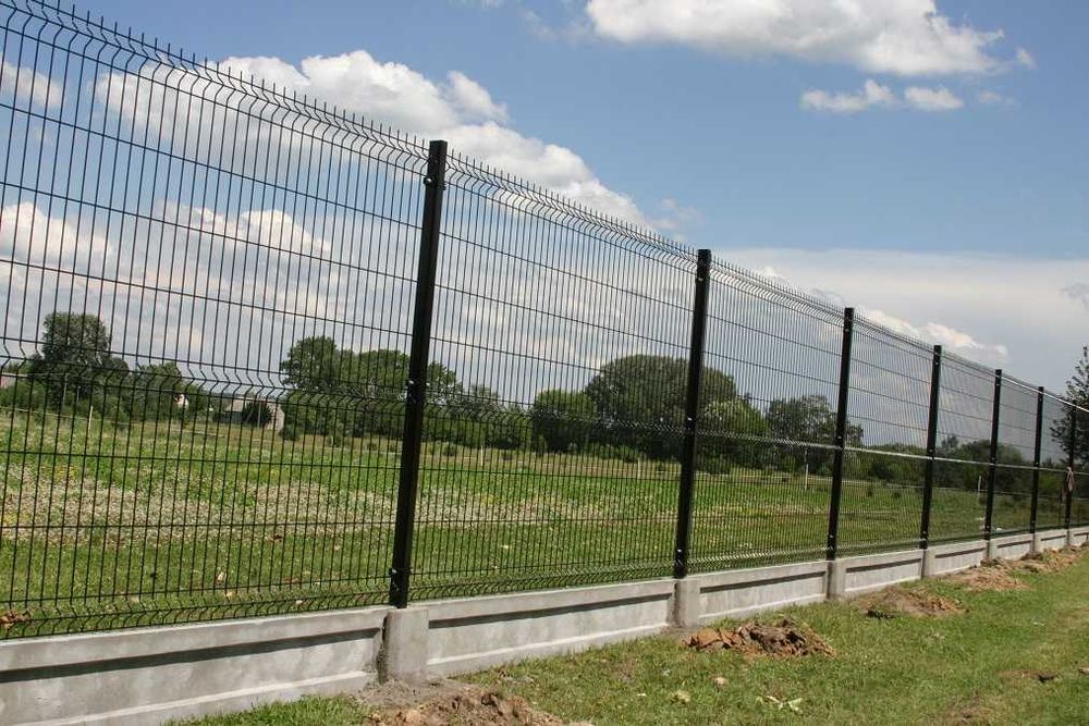 Ogrodzenie systemowe panelowe panel panele ogrodzeniowy ocynk drut