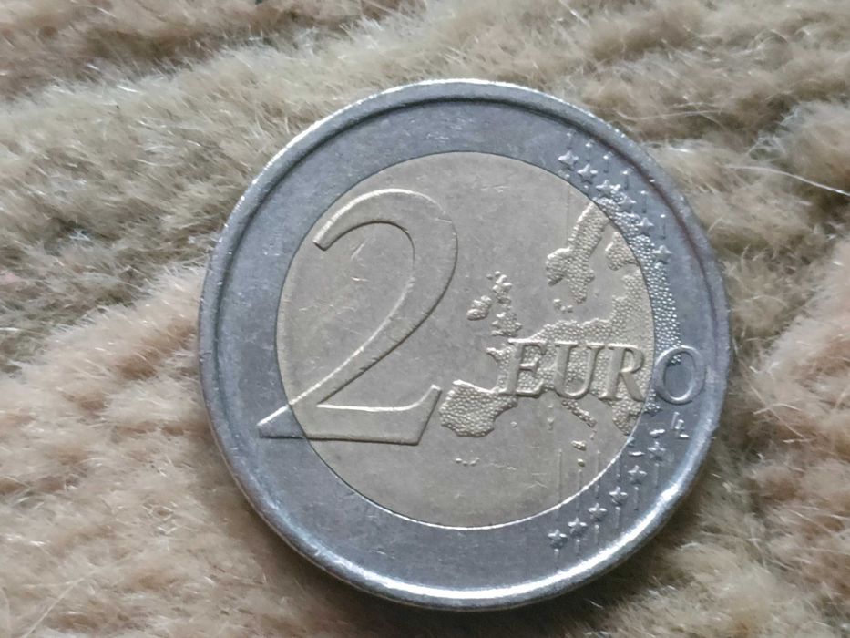 moeda de 2 euros espanhola rara