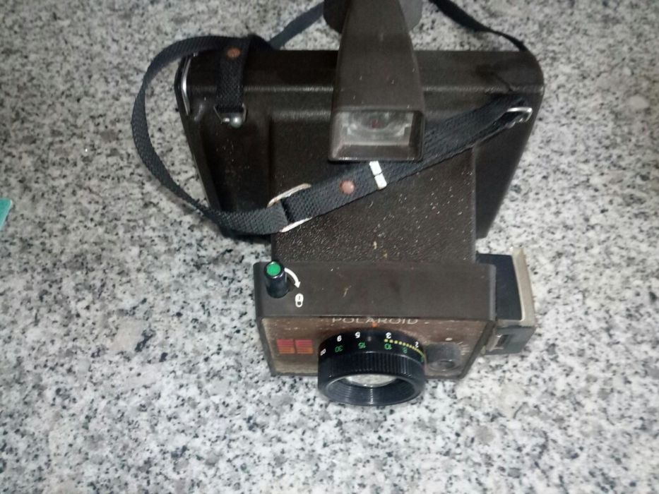 Máquina Polaróide vintage