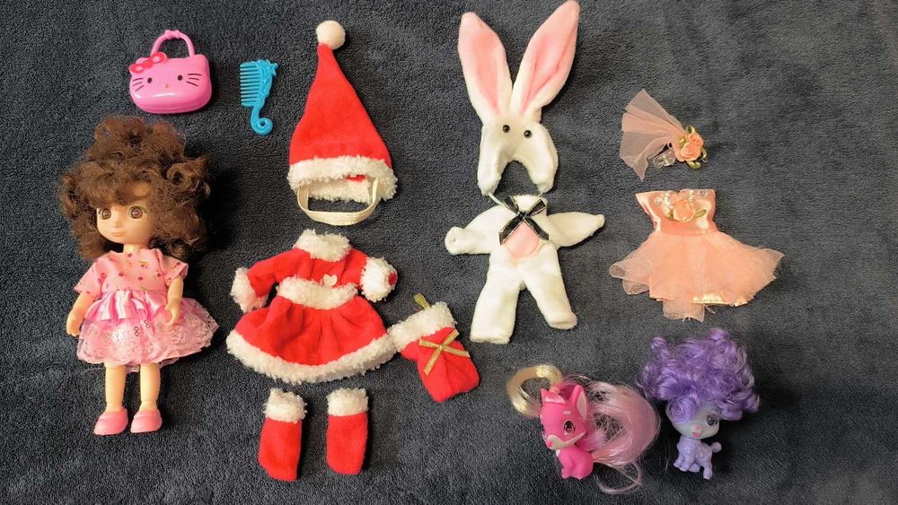 Набір лялька аксесуари улюбленці