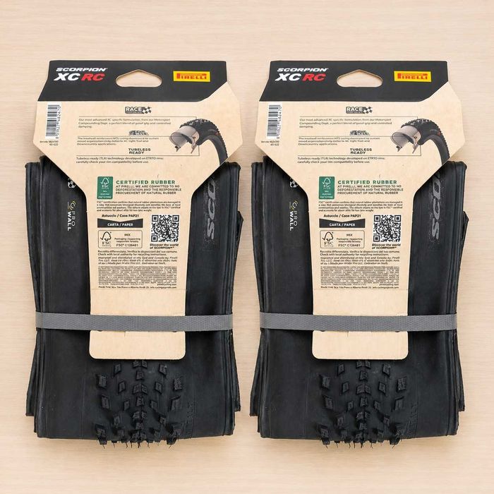 Pack 2 Pneus Pirelli Scorpion Race XC RC 29x2.40 ProWall TLR Folding