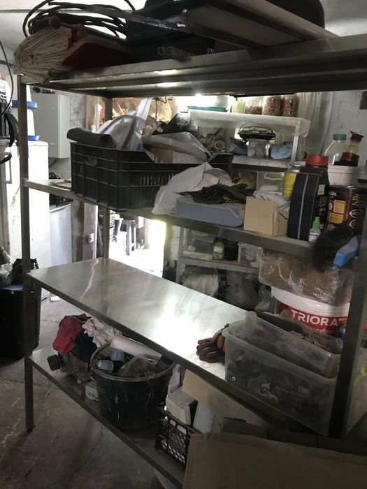 Стелаж з харчової нержавіючої сталі 1600*500*1800