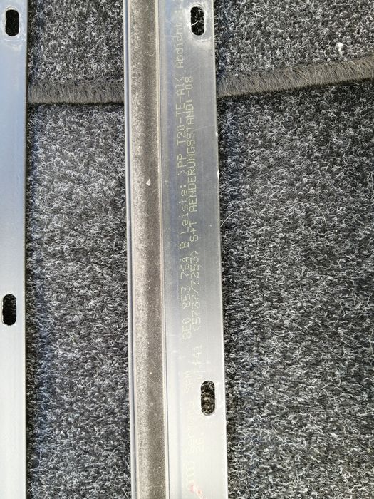 Frisos vidro das portas Audi A4 B6