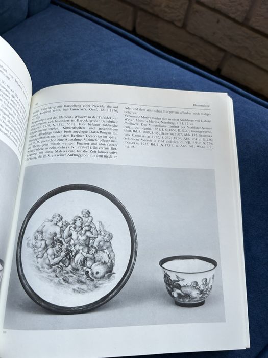 Meissen kamionka  i porcelana XVIII w.