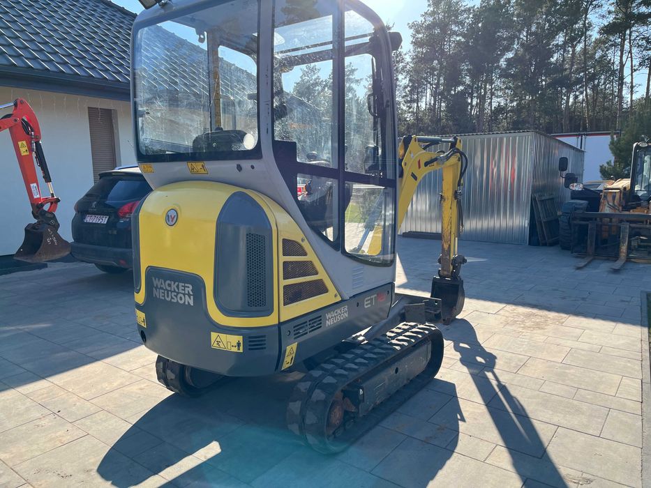 Minikoparka Wacker Neuson ET16 Przebieg 712mtg . Sprowadzona