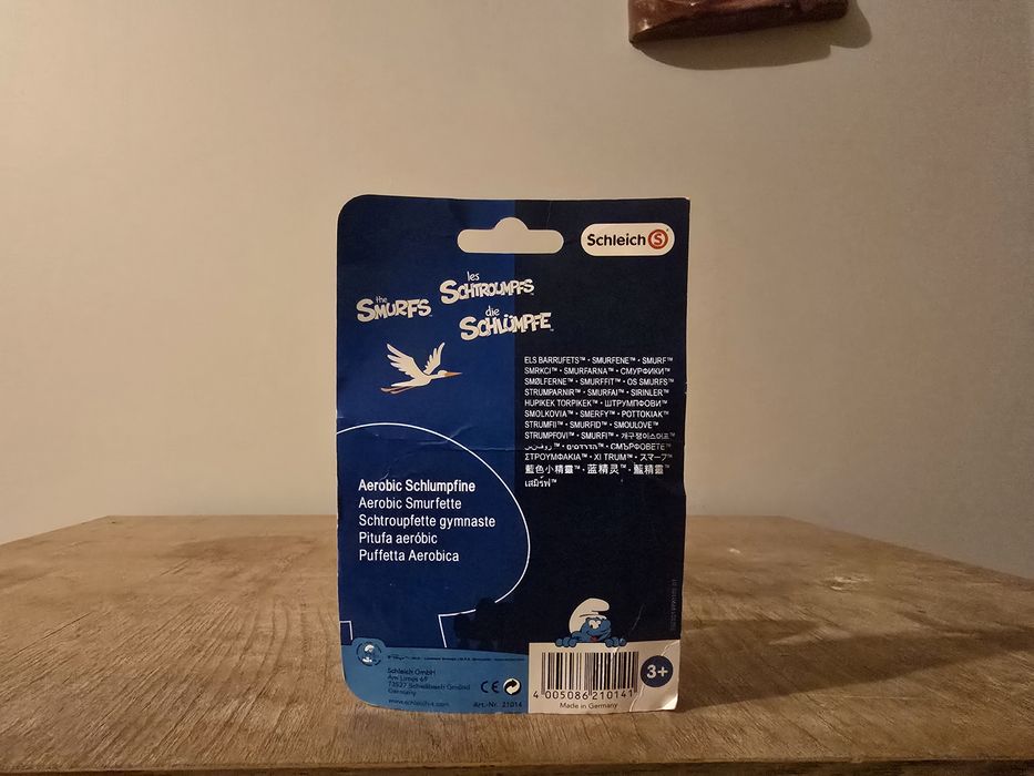 Schleich smerf smerfetka akrobatka figurka model wycofany z 1998