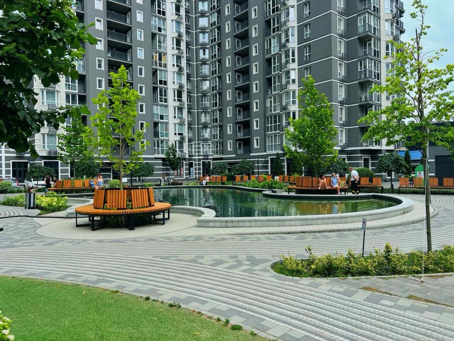 1-кімнатна ЖК Гранд Бурже 38 м2