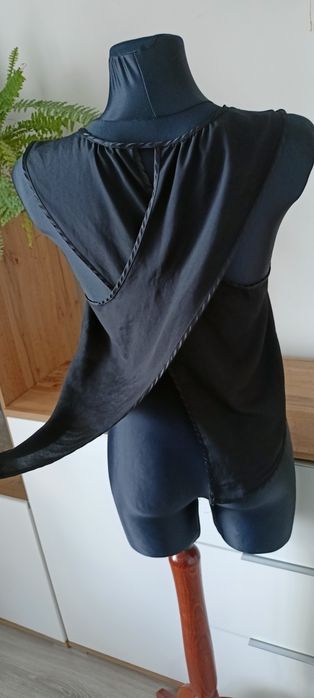 Bluzka Asymetryczna Plecy Made in Italy S