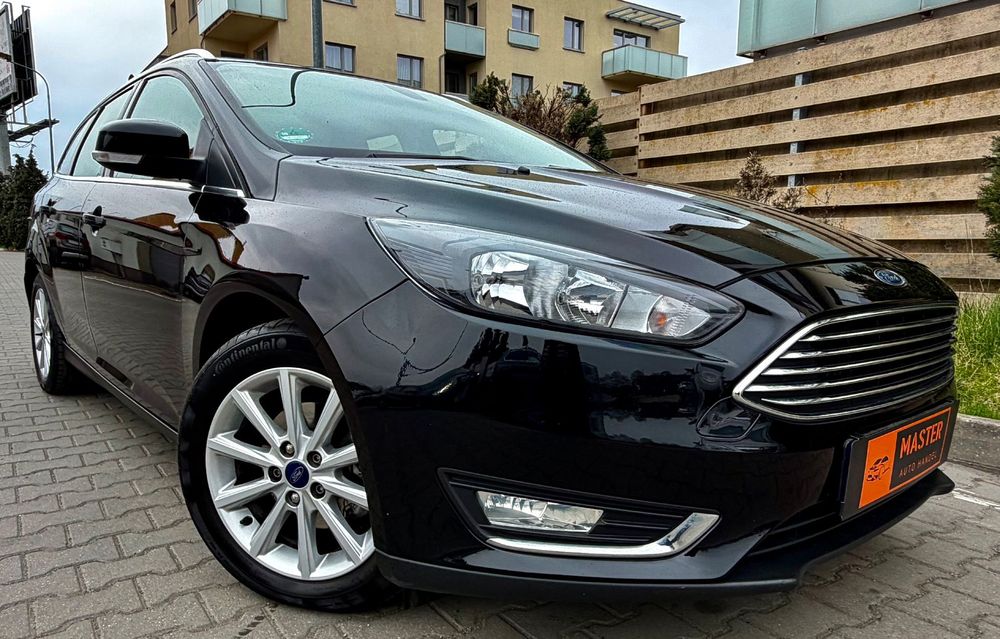 Ford Focus 1.6 TDCI Titanium Zadbany Sync Navi Czujniki Parkowania