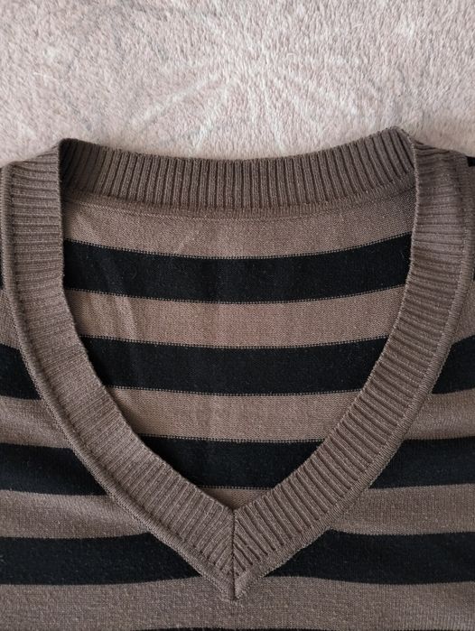 Гранж смугаста кофта grunge gothic core new rock y2k dollskill