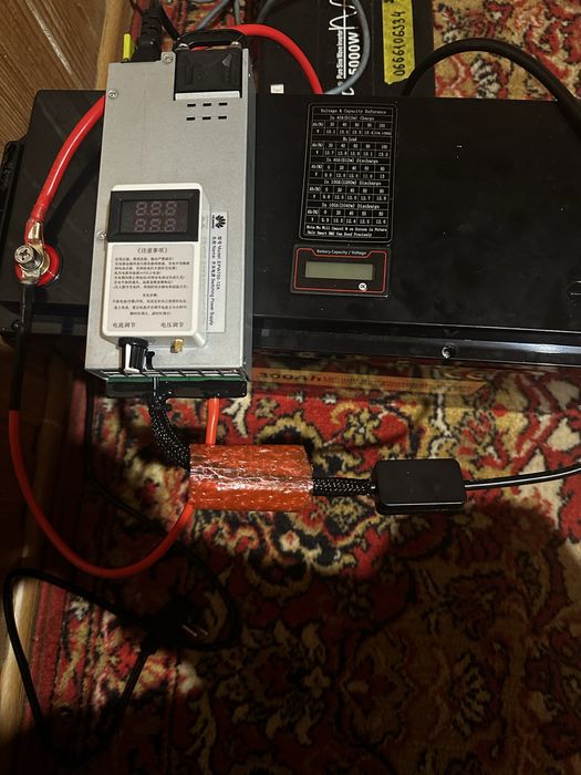 Акумулятор SJY LiFePo4 12V та 300Ah(3840 Wh)з BMS 200A та LCD-дисплеєм