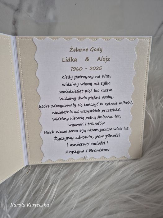 Kartka Rocznica Ślubu 65