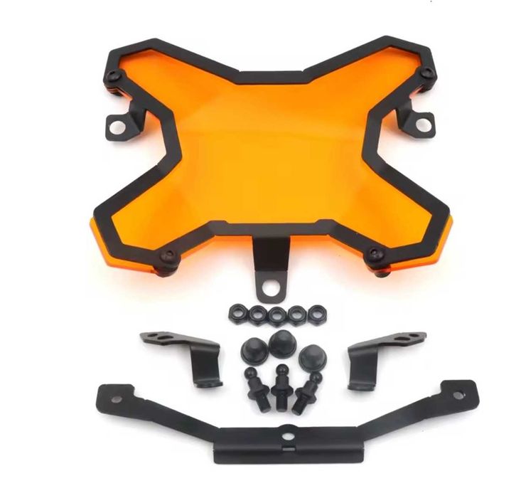 Proteção/grelha de farol em acrilico bmw R1300 Adventure GS