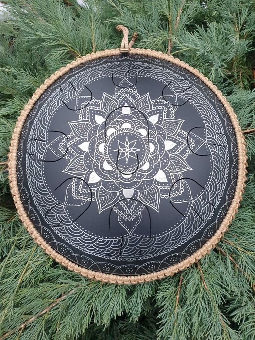 Глюкофон 18 нот. Язычковый(лепестковый)барабан.Ручной работы.PetalDrum