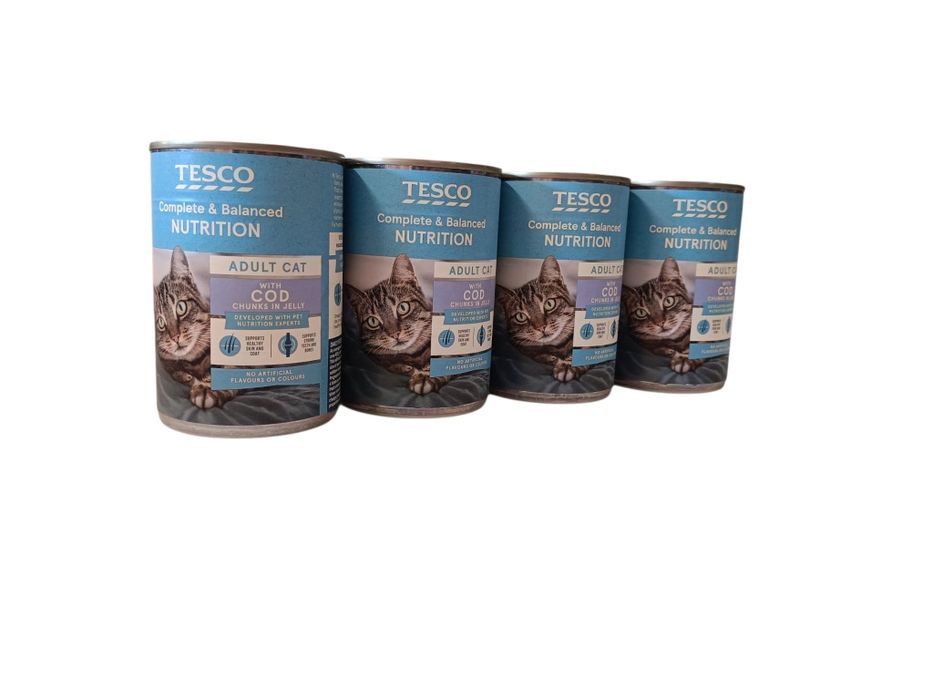 50szt×400gram.Puszka dla kota mix marek I smaków.