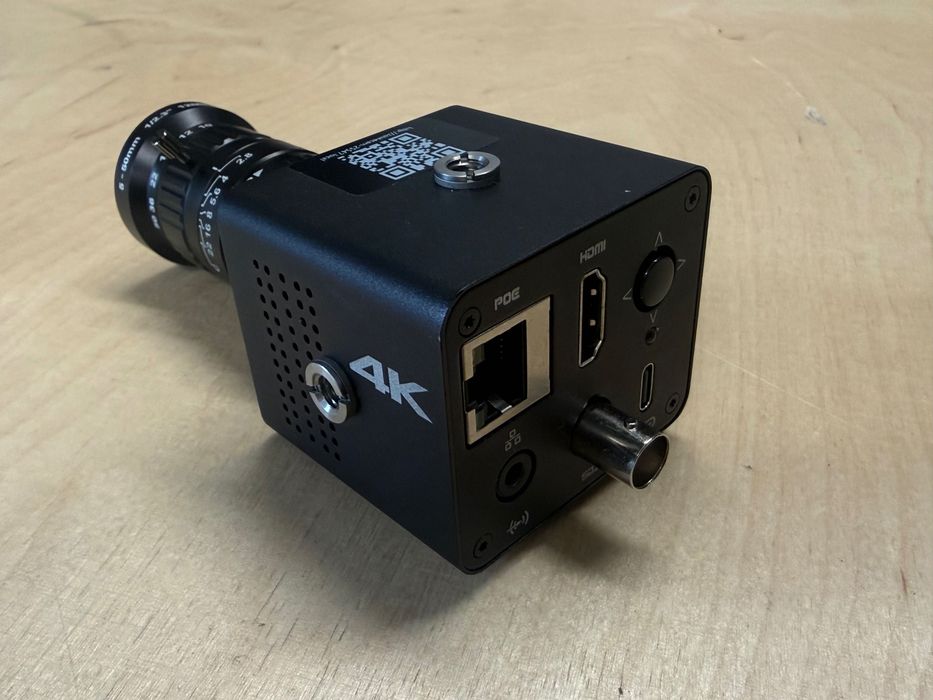 Kamera 4K POV C/CS + Obiektyw 5–50mm HDMI SDI NDI PRO Streaming Zowietek