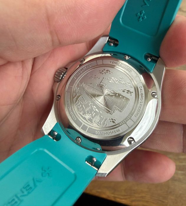 Venezianico Nereide Verdigris 42mm - nowy, gwarancja do 2028