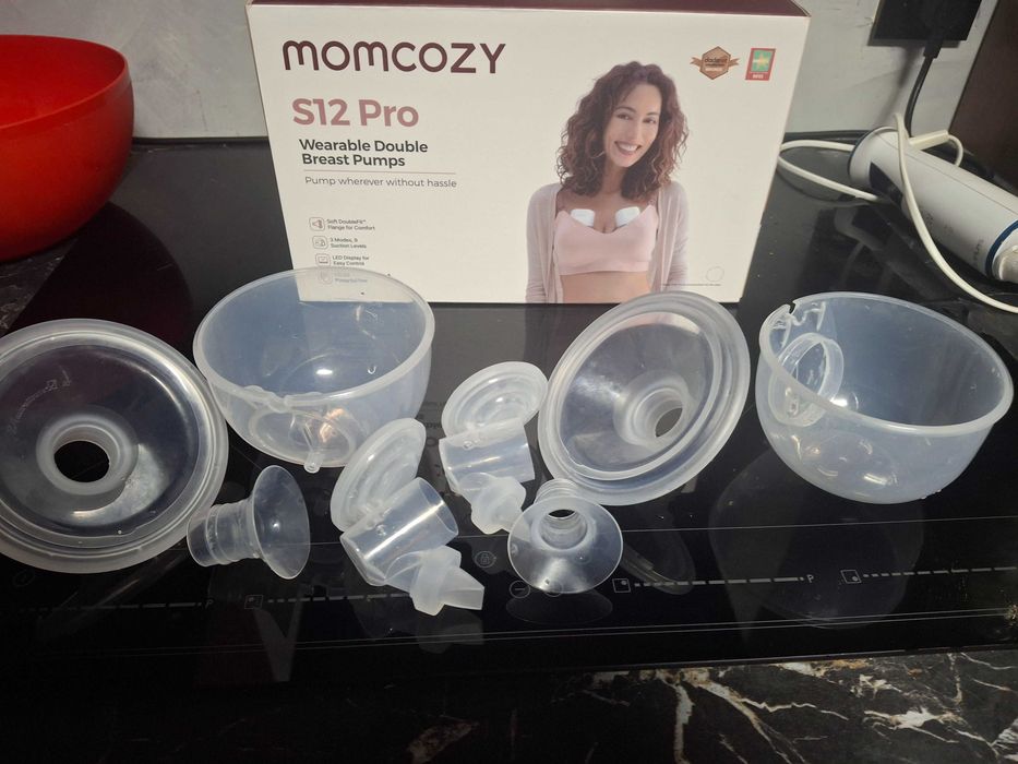 Extrator de leite materno mãos livre - momcozy