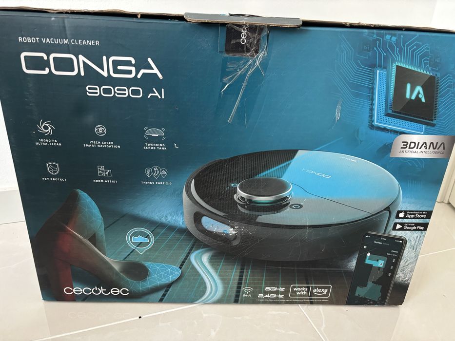 Conga 9090 AI + Conga Home 10 000 base autovac