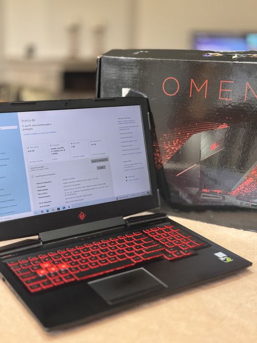 Portatil Gaming Hp Omen, Nvidea gtx, i5,