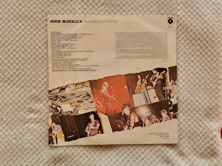 John Mayall's Bluesberakers płyta winylowa