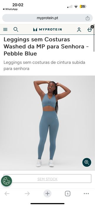 Leggins my protein sem costuras