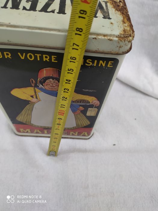 Lata vintage da maizena