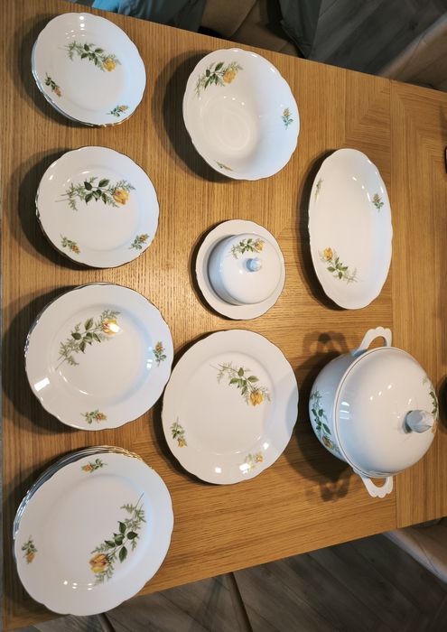 Serwis obiadowy KAHLA zastawa porcelana 28 szt.