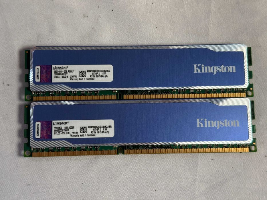 Pamięć RAM DDR3 Kingston HyperX 16GB 2x8GB 1600MHz