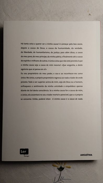 O Único e a sua Propriedade - Max Stirner